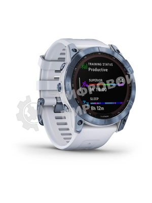 Умные часы Garmin Fenix 7x Sapphire Solar синий минерал 51мм