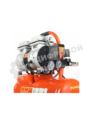 Компрессор Patriot WO 10-120 525306370 Безмасляный, 0,65 кВт, 2850 об/мин, 120 л/мин, 10 л, 8 бар