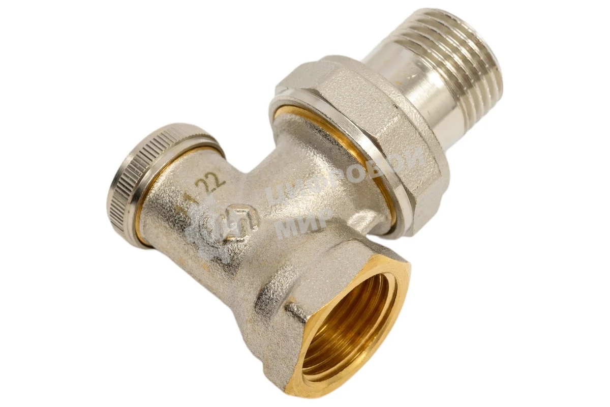 Клапан настроечный угловой 1/2'