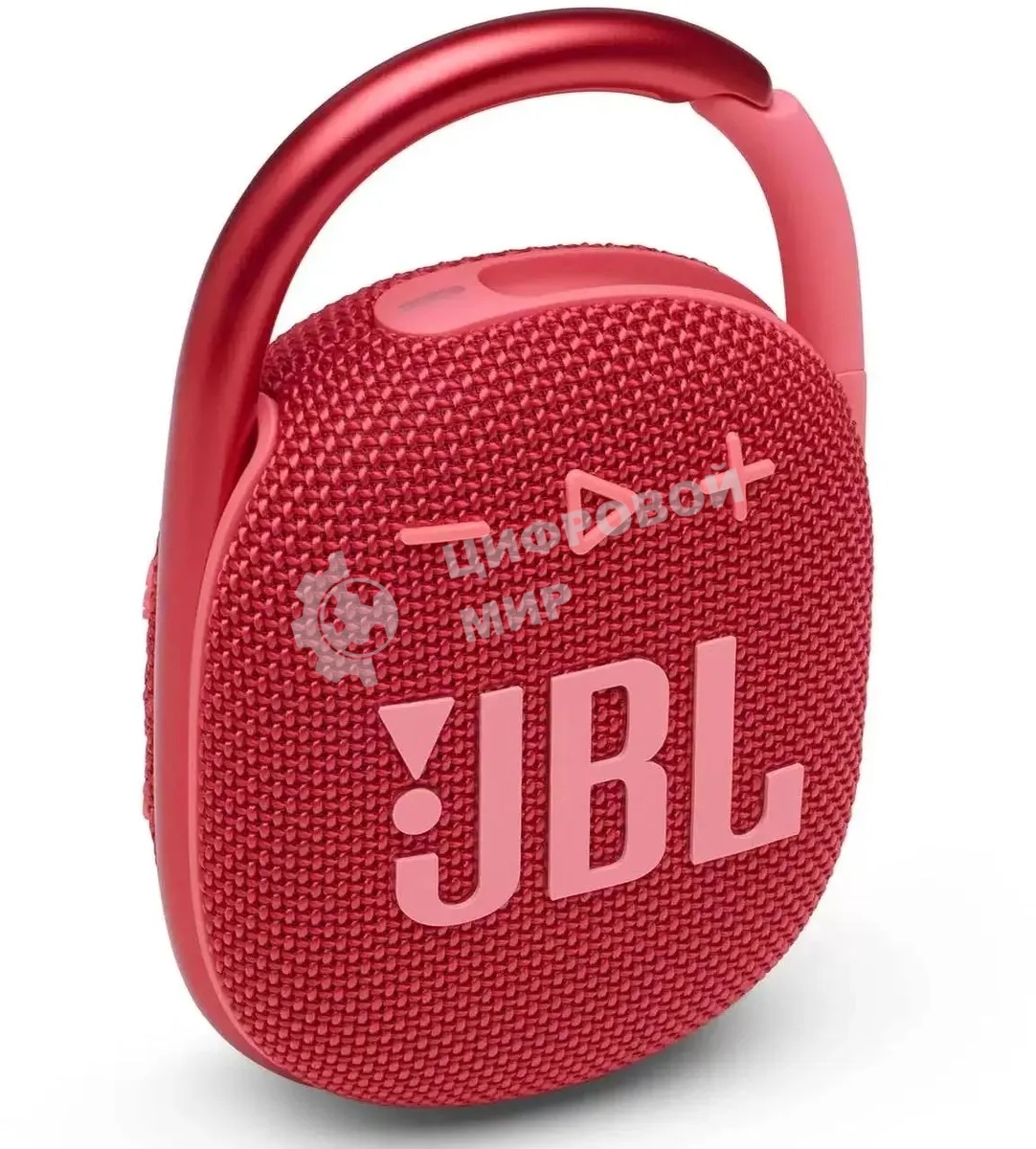 Колонка портативная JBL Clip 4 красный 5W 1.0 BT 15м 500mAh (JBLCLIP4REDAM)