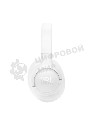Беспроводные/проводные наушники JBL Tune 730BT белый, полноразмерные, Bluetooth + проводной, быстрая зарядка