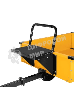 Прицеп для мотоблока Denzel TT-500, оцинк., груз. 500 кг, рег. сцепка, колеса 4.00-10, в упаковке