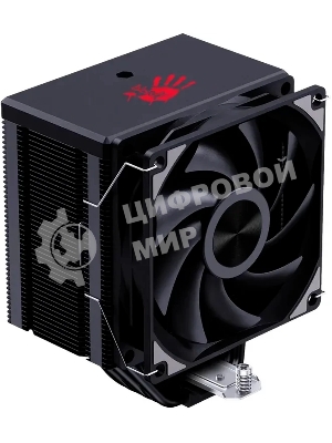 Устройство охлаждения(кулер) Bloody AC-13 Soc-AM5/AM4/1200/1700/1851 черный 4-pin 14-26dB Al+Cu 250W 651gr Ret (AC-13-250-BK)