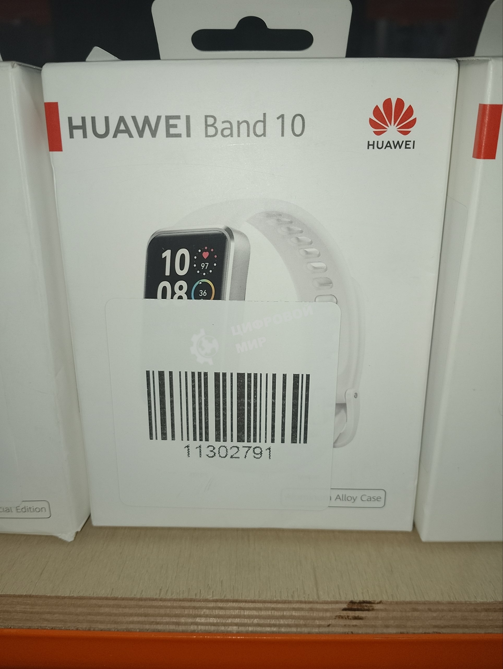 (Восстановленный) Фитнес-браслет Huawei BAND 10 WHITE 55020ELD NOR-B29 [Cм.описание!]