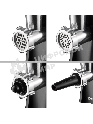 Мясорубка электрическая Redmond RMG-1223 1000 Вт, черный/серебристый