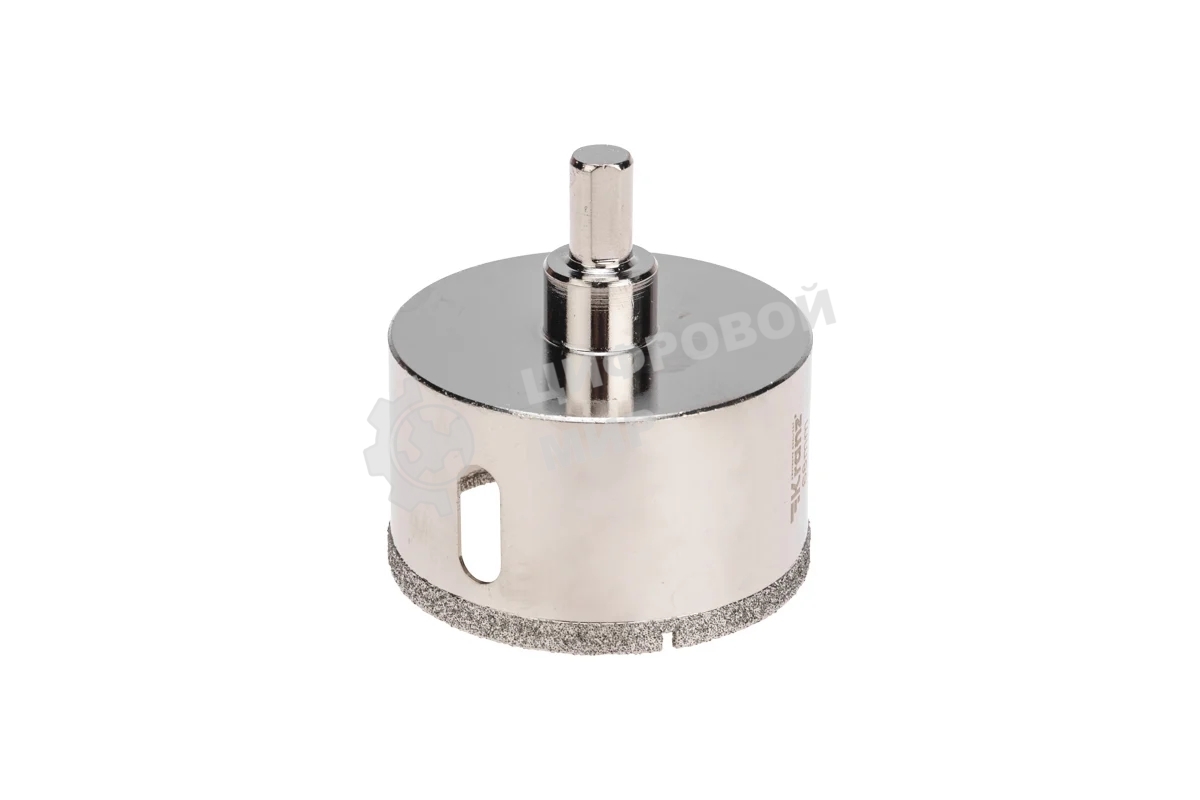 Коронка алмазная Kranz 70 мм с центровочным сверлом