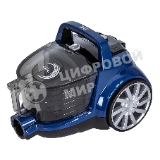 Пылесос JVC JH-VC405 черный/синий, 360/2050 Вт, уборка сухая, пылесборник контейнер 2 л