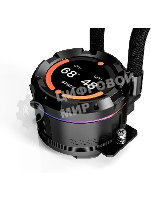 Система жидкостного охлаждения ID-Cooling SL360 PRO SE черный 120мм алюминий+медь 2000rpm 27.2db 4-pin 350W