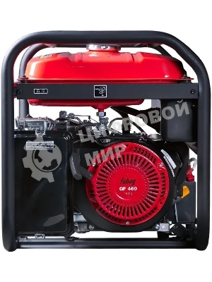 Генератор бензиновый FUBAG BS 8000 DA ES 641018 Мах мощность, (LTP), 9,5 кВА, Длительная мощность (COP), 7.5 кВт 25 бака л, объем 459 см, мощность 10,29/14 кВт/л.с., 230/400 В, 84 дБ (7 м), 102 Вес, кг