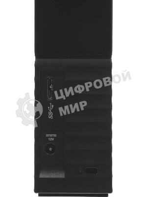 Внешний HDD Western Digital My Book WDBBGB0240HBK, 24Tb, USB 3.2 Gen 1 Type-A, 5400 rpm, черный