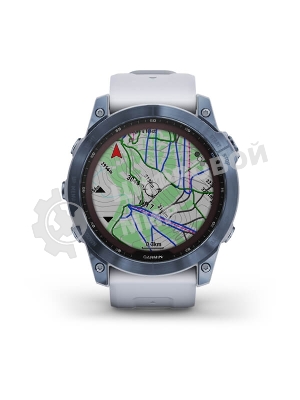 Умные часы Garmin Fenix 7x Sapphire Solar синий минерал 51мм