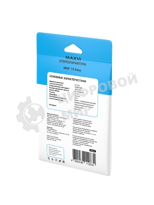 Проводные наушники Maxvi MHF-15 Easy черный, вкладыши, проводной (Jack 3.5 мм), встроенный микрофон