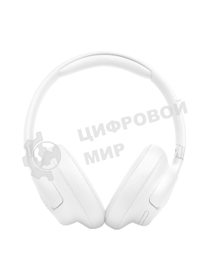 Беспроводные/проводные наушники JBL Tune 730BT белый, полноразмерные, Bluetooth + проводной, быстрая зарядка