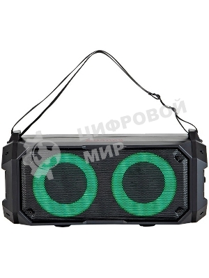 Колонка портативная Ural Молния Молния 600 черный 60W 2.0 BT/3.5Jack 3000mAh