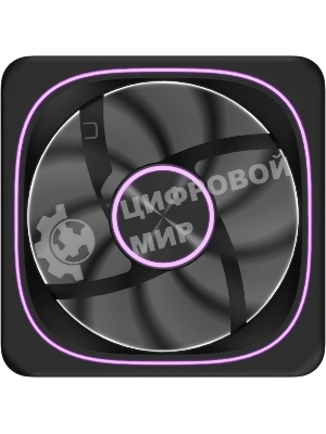 Вентилятор для корпуса Formula Air Fusion 1 BK ARGb 120х120x28 черный 4-pin 36.93дБ (упак.:1шт) Ret