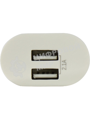 Сетевое зарядное устройство Defender UPC-24 2XUSB 5V/2.1A
