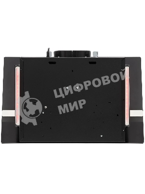 Вытяжка наклонная KRONA Bruna 600 S черный/серебристый, 59.5 см, 1300 куб. м/ч, 56 дБ