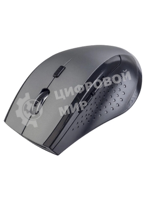 Мышь беспроводная Perfeo DAILY серый металлик, 1600 dpi, радиоканал, USB, кнопки - 6