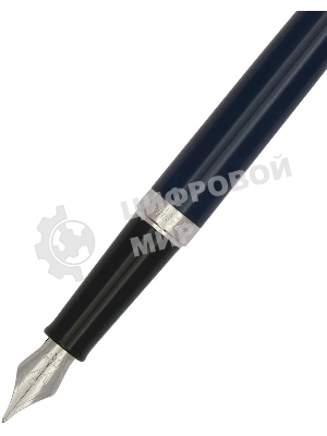 Ручка перьевая Waterman Hemisphere Colour Blocking (2202847) Blue/Black CT, F, сталь нержавеющая, подарочная коробка