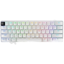 Клавиатура Logitech G PRO X 60 гибридная, Bluetooth, радиоканал, белый