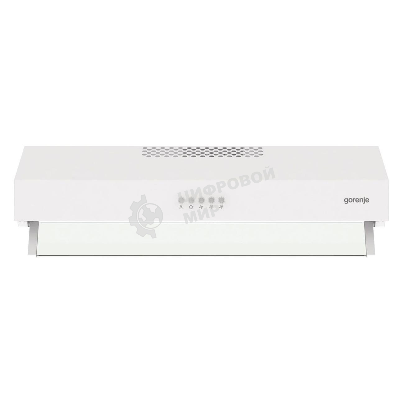 Вытяжка встраиваемая Gorenje WHU629EW/M белый управление: кнопочное (1 мотор)