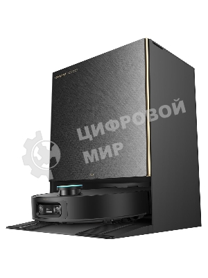 Робот-пылесос Dreame X60 Ultra Complete черный, 6400 мAч Li-Ion, уборка влажная/сухая, пылесборник контейнер 0.23 л