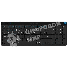 Клавиатура JLab JBuds Keyboard беспроводная, Bluetooth, радиоканал, чёрный