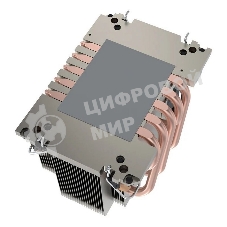 Кулер для процессора Alseye M82(4189) серебристый 60мм алюминий+медь 8000rpm 52.2db 4-pin 300W 66мм