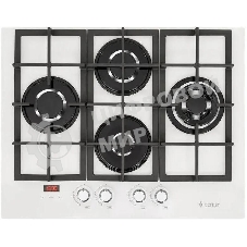 Газовая варочная панель Gefest ПВГ 2231-02 Р12, 4 конфорки, закаленное стекло, белый