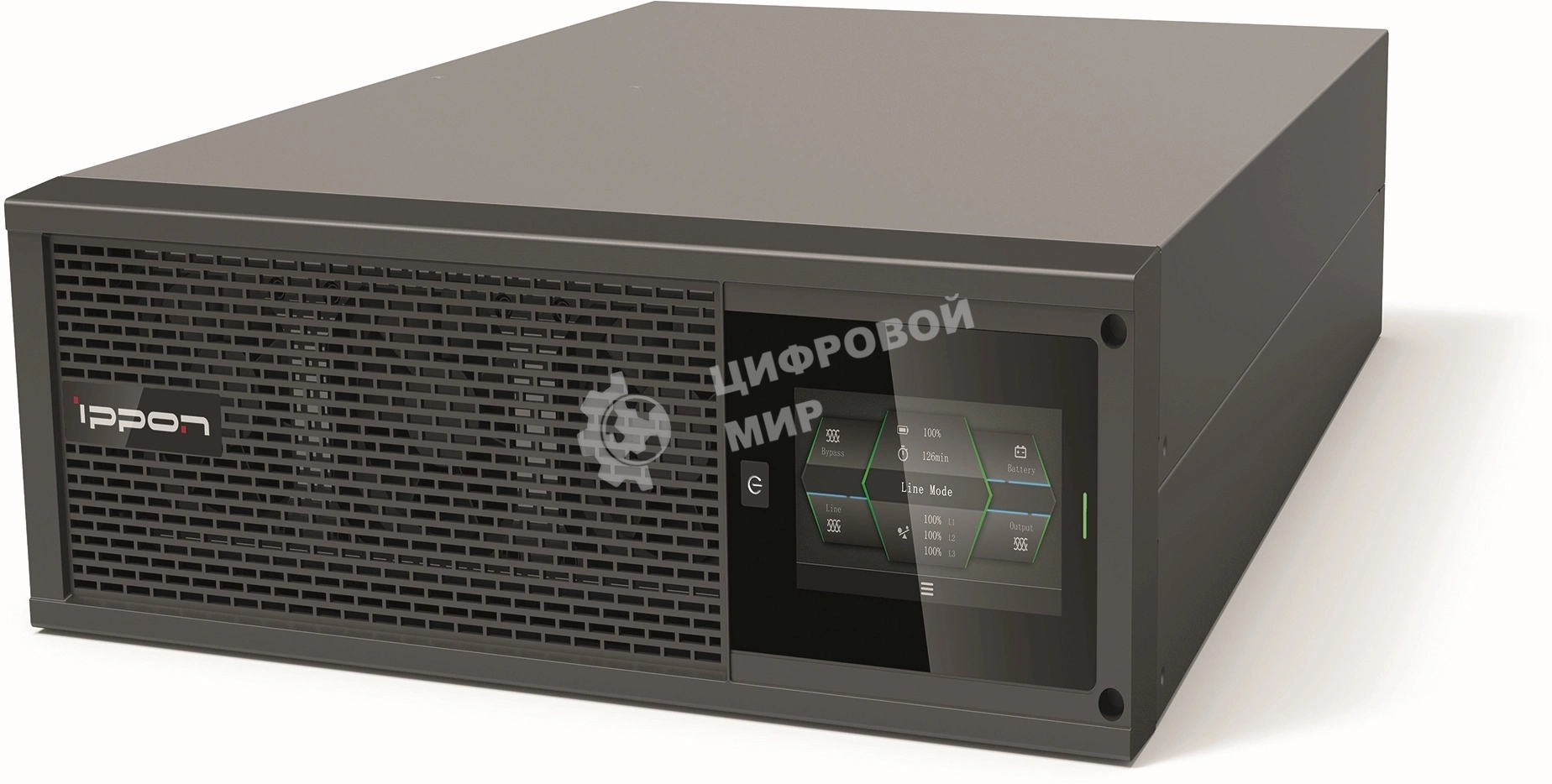 Источник бесперебойного питания Ippon Innova Unity RT 3-3 10K 10000Вт 10000ВА черный