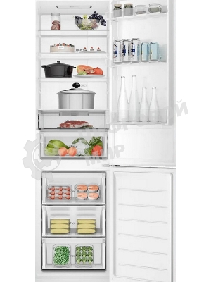 Холодильник Haier CEF538CWG белый двухкамерный 263/105л морозилка снизу, No Frost