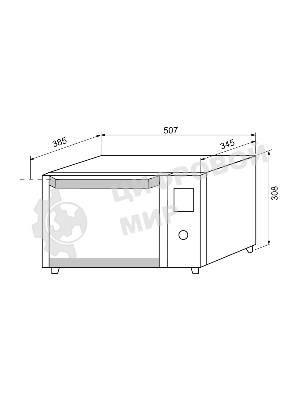Электрическая мини-печь Krona OFEN 28 BLS