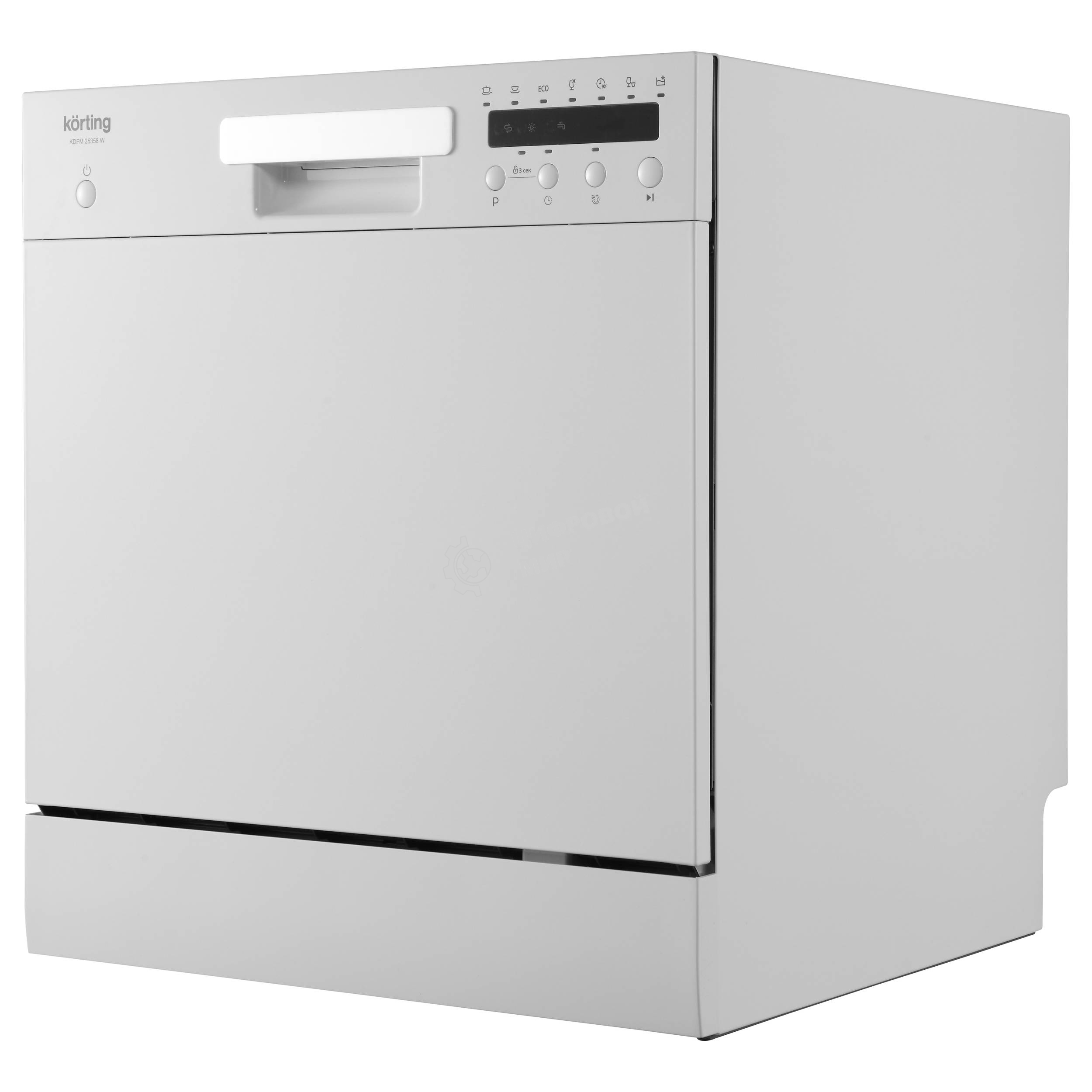Посудомоечная машина Korting KDFM 25358 W, белый, 55 см, 8 компл., сушка конденсационная, 49 дБ, класс A+