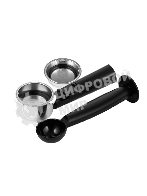 Кофеварка рожковая Maunfeld MF-724S нержавеющая сталь, исп. кофе - молотый, 1.5 л, 850 Вт, 15 Бар.