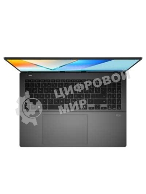 Ноутбук ASUS Vivobook S16 S3607CA-SH100 серый Intel Core Ultra 5 225H 1.7 GHz/DDR5 16Gb 512Gb PCIE G4 SSD/Intel UHD Graphics 16