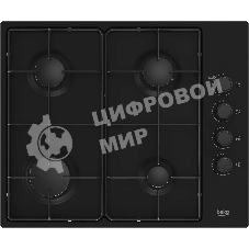 Газовая варочная панель Beko HIGG 64123 SB черный