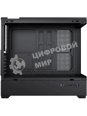 Корпус Bloody CC-128-BK, Midi-Tower, чёрный