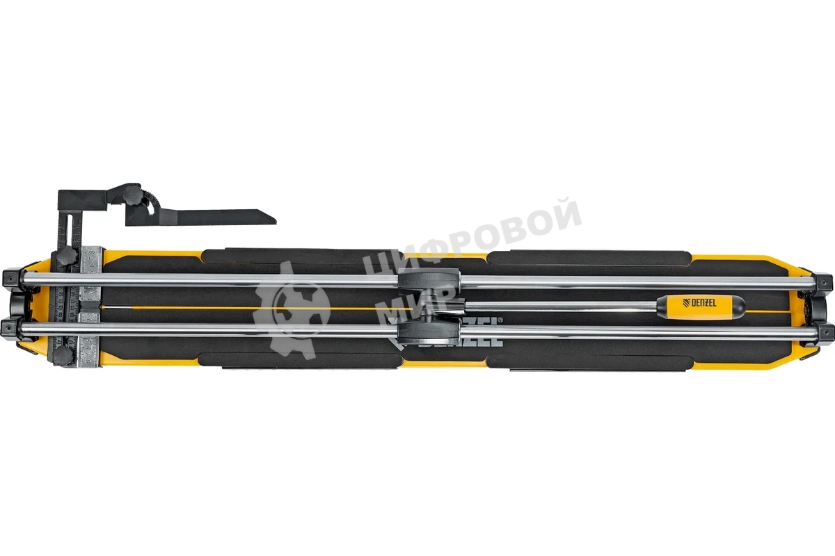 Плиткорез Denzel 1000х14мм, цельнометал. напр., каретка на подш., стальная станина, рукоятка-пенал