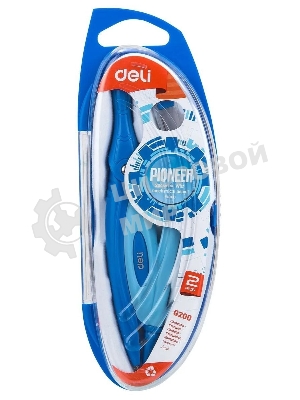 Циркуль Deli EG20002, в комплекте: набор грифелей