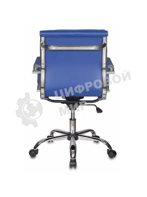 Кресло Бюрократ CH-993-Low/blue синий, экокожа