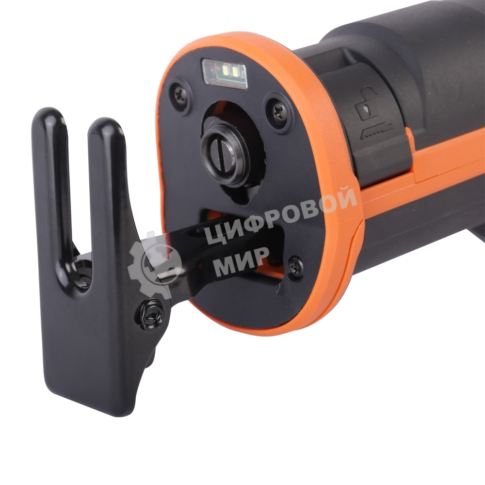 Пила сабельная сетевая PATRIOT RS 909. 1200Вт., Маятниковый ход! 1000-2800об/мин., (дерево/алюминий/металл): 210/20/10мм