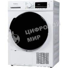 Сушильная машина Бирюса DM-MG8/03 белый, 8 кг, сушка - конденсационная, программ - 16, 59.5 x 84.5 x 60 см