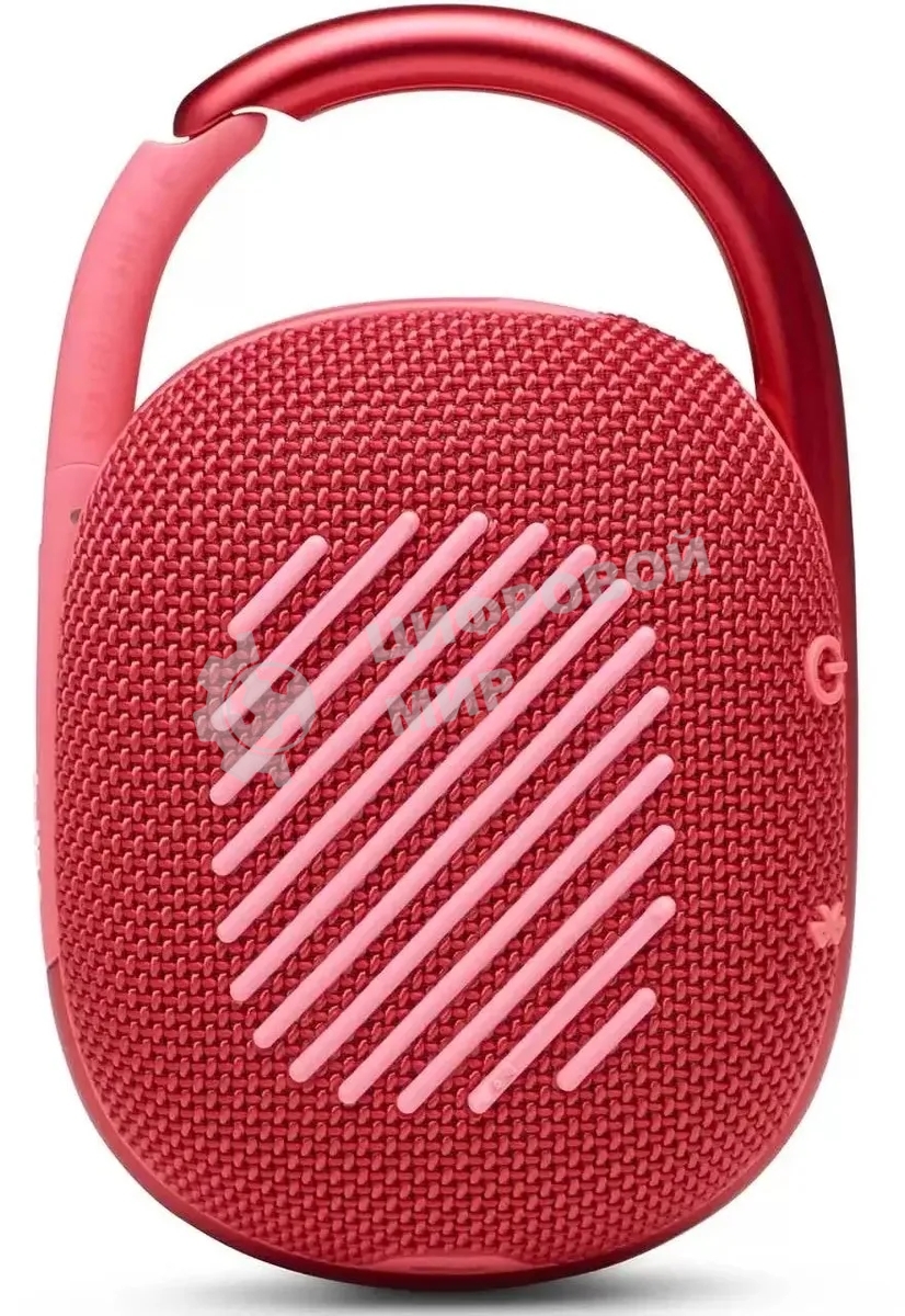 Колонка портативная JBL Clip 4 красный 5W 1.0 BT 15м 500mAh (JBLCLIP4REDAM)