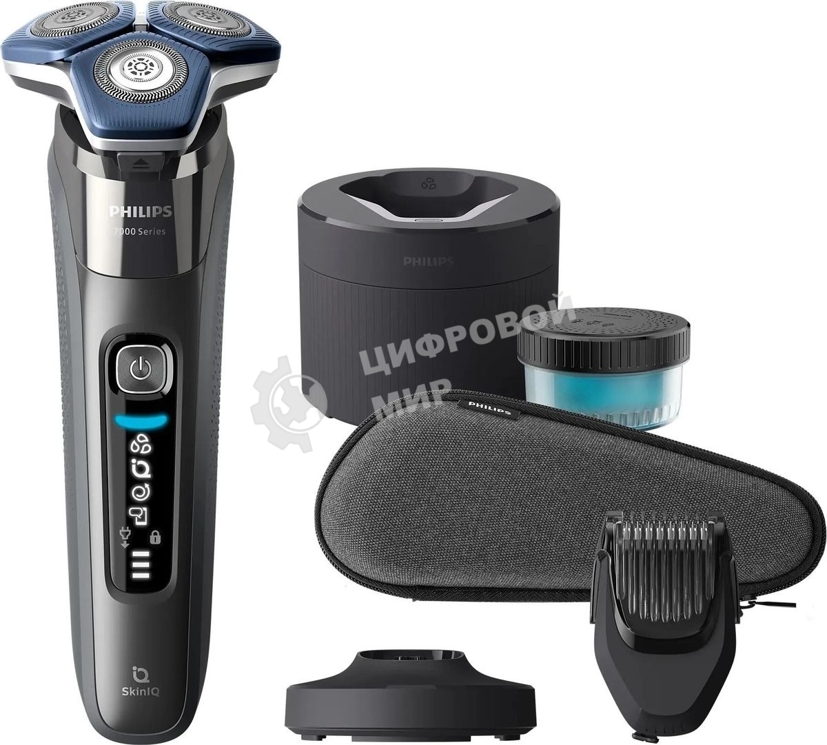 Электробритва роторная Philips S7887/58 реж.эл.:3 питан.:аккум.