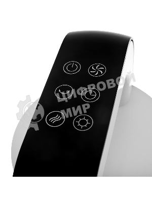 Колонный вентилятор BRAYER 4955BR , эл..упр.,пультДУ,вращение,мощ-ть 60Вт, LED дисплей, 3 скор.Таймер