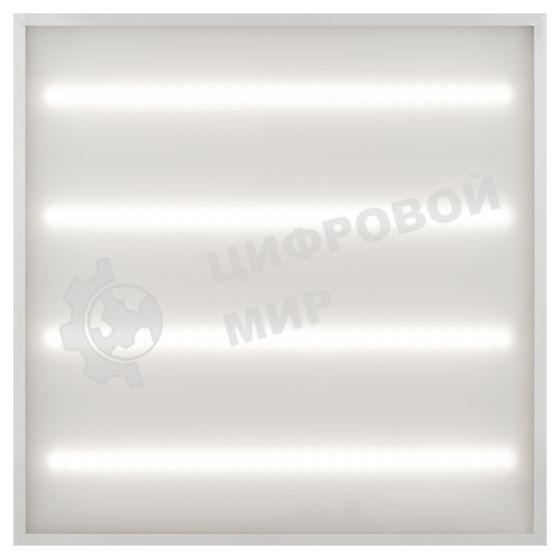 Светильник светодиодный ЭРА SPO-640-3-6K-32 32Вт 6500К 3200лм IP40 588х588х19мм панель матовый грильято