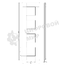 Рамка DKC Avanti 4412908 4 поста (8 мод.) 