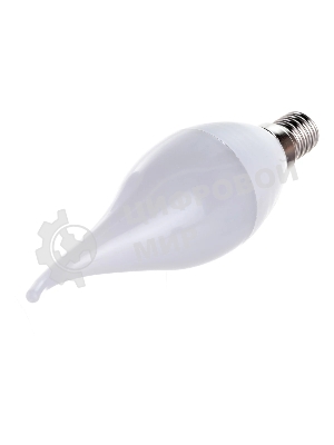 Лампа светодиодная SAFFIT SBC3709 (55130) 9Вт Е14 белый матовая свеча на ветру