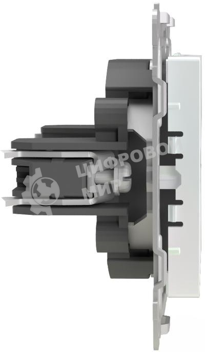 Коннектор TV TOKOV ELECTRIC СП Pixel механизм перламутр.