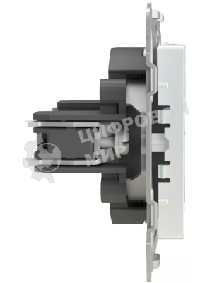 Коннектор TV TOKOV ELECTRIC СП Pixel механизм перламутр.